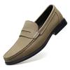 Men's New Style Business Formal Loafers Comfortable Breathable Office Casual Shoe Anti-Slip Outdoor Wear-Resistant Walking Shoes