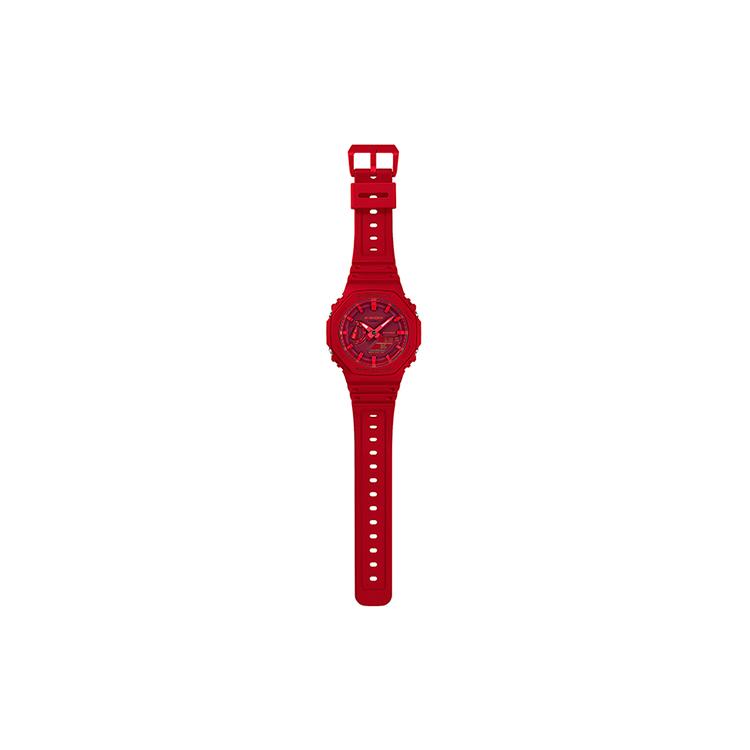 Casio Men Watch GA-2100-4APR-person