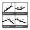 Manual Fixture Bender Bending Tool Steel Fixture Bender for House Decorating Garden Project Plumbing Household Repairing