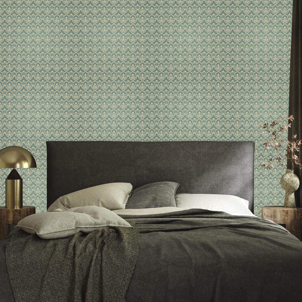 Ornamental abstract wallpaper for living room and bedroom 50x1000
