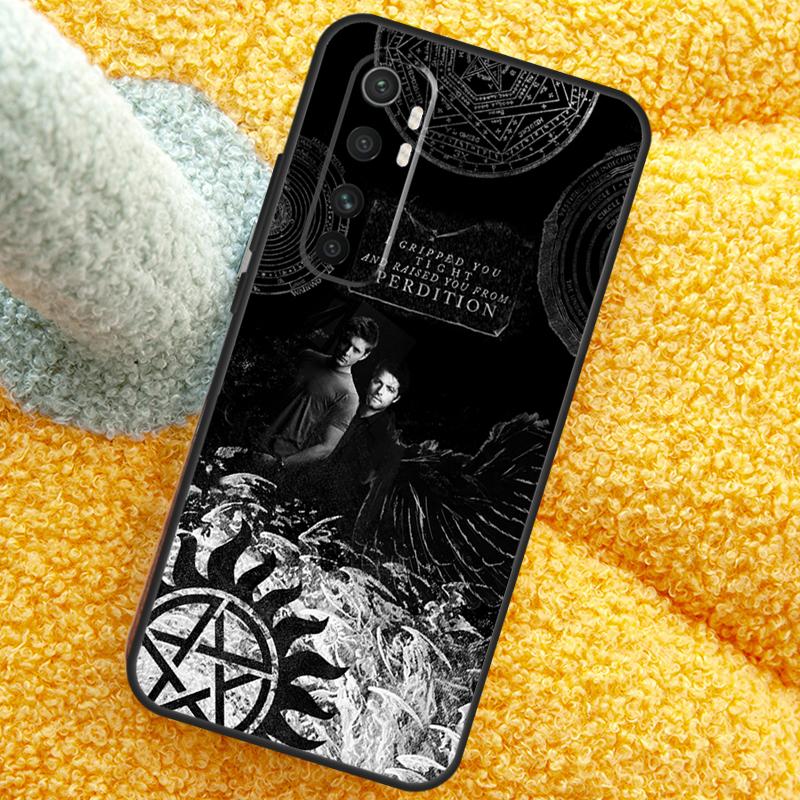 Supernatural TV Case For POCO X3 X4 X5 F5 Pro M5s C40 F4 GT F3 Cover For Xiaomi 12T 11T Pro 12 13 Lite 12X