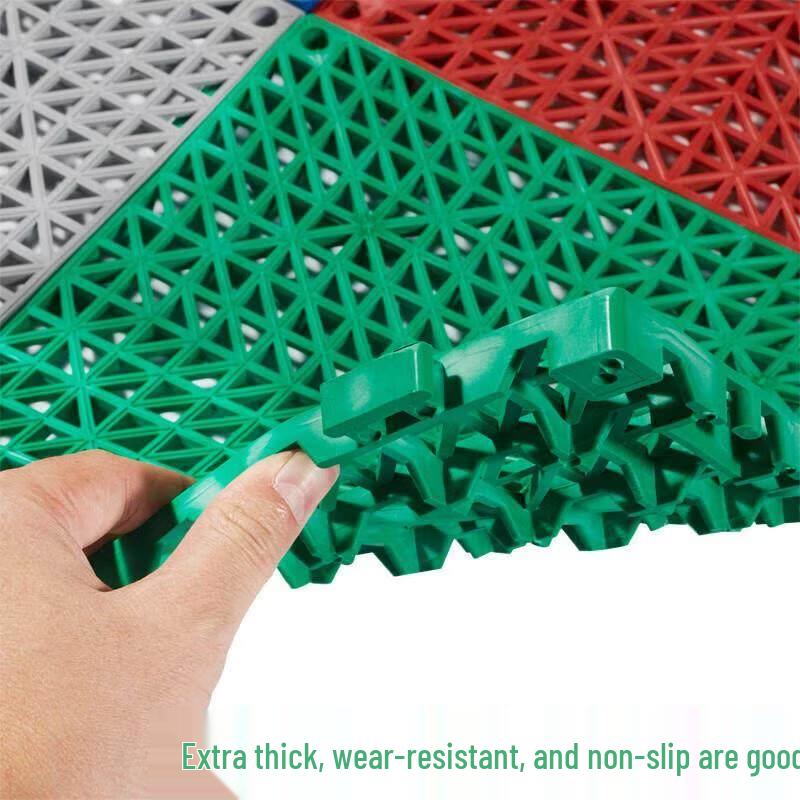 Heavy-Duty Interlocking PVC Floor Mat