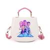 Kids Girls Kpop Rumi Zoey Mira Printed Student Lightweight Crossbody Bag Casual PU Shoulder Bags
