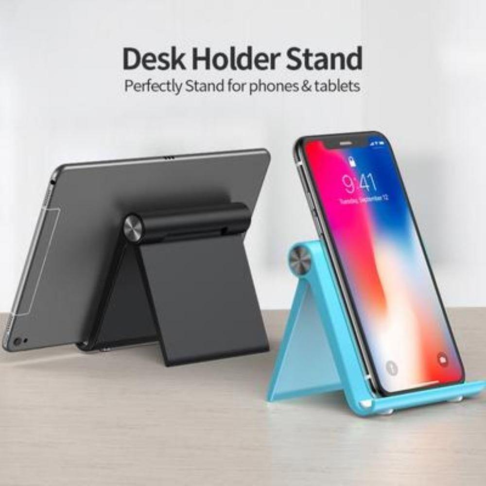 1PC Supporto da scrivania regolabile per telefono cellulare e tablet per iPhone e iPad, supporto portatile per telefono cellulare Supporto per smartphone