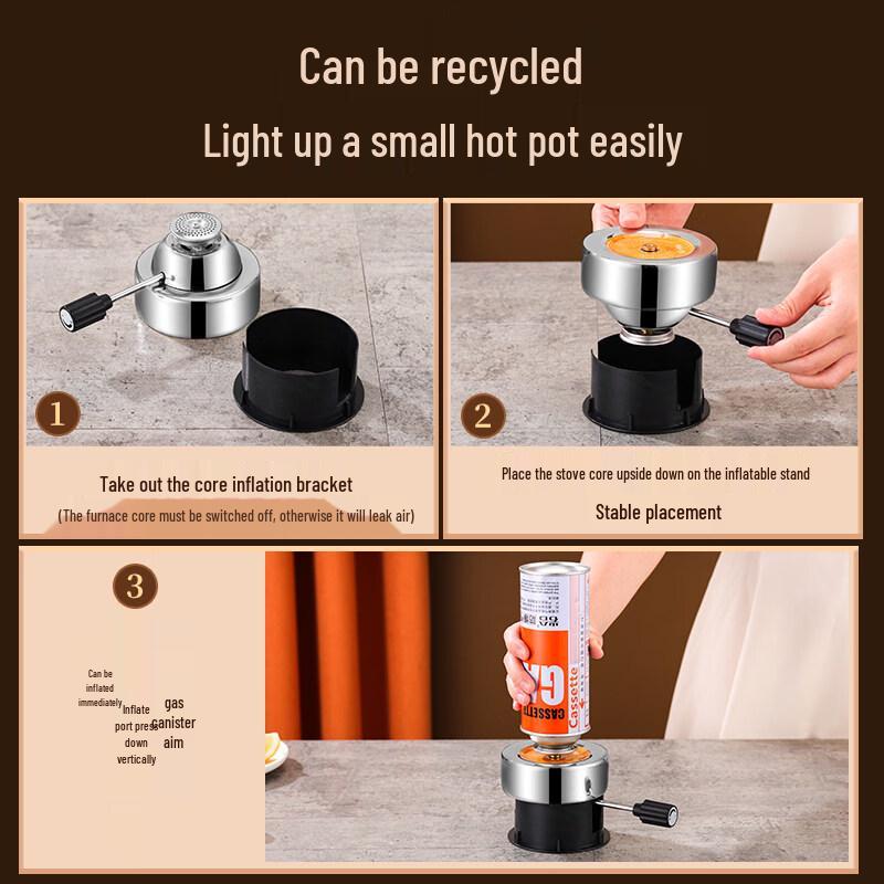 DM Jednolůžkový nerezový mini hot pot 304