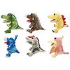 Excras Dinosaur Hand Puppet, Soft Plush Toy, 30cm, Puppet Show, Educational Toy, Animal Prop, Prank Toy, Gloves, Dinosaur Simulation Model, Soft