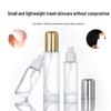 Transparent Frosted Glass Dropper Bottle for Essential Oils and Serums