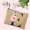 Gift for Her 26 Letter Printing Woman's Make Up Bags Handbags  Makeup Organizers Lovely Casual Travel Toiletry Bags Lipstick Bag