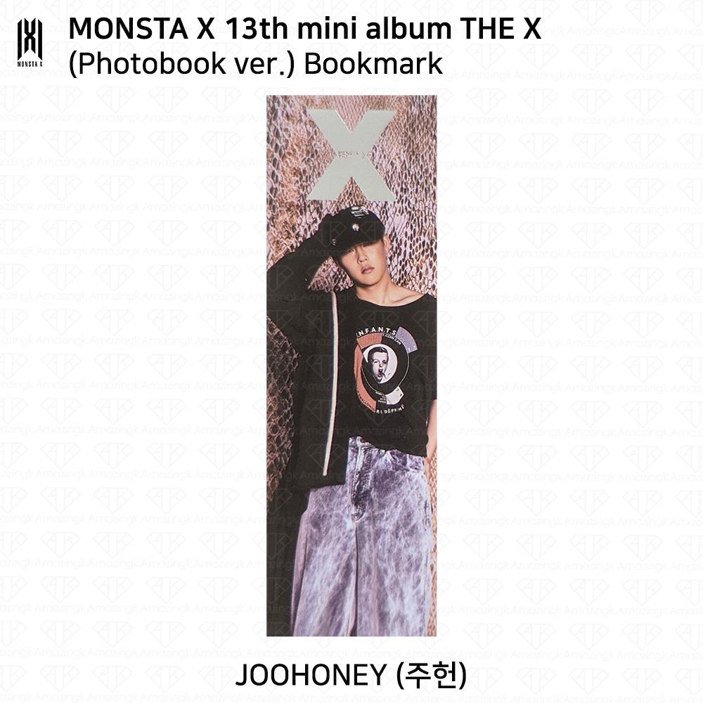 Monsta X The 13th Mini Album THE X Photobook Ver UNIT Bookmark Official Photocard
