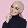 Breathable Muslim Ribbon Base Hat, Solid Color Muslim Bonnet Islamic Turban  Muslim Women