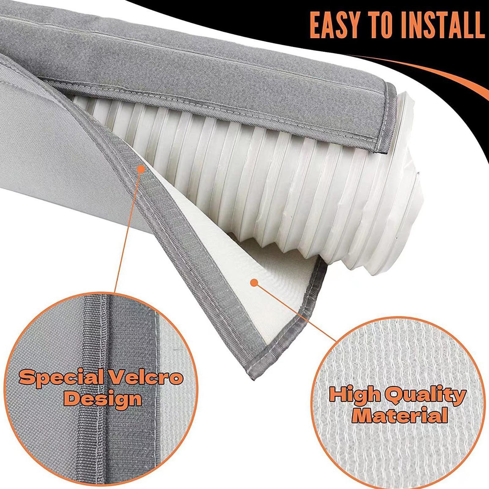 

Portable AC Insulated Hose Cover 150x53cm Thickening Air Conditioner Exhaust Tube Protective Wrapping AC Hose Insulation Sleeve CHINA