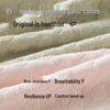 2024 Medical Grade 7A Women's Mid-Waist Seamless Crotch Antibacterial Jacquard Cotton Underwear