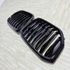Car Front Kidney Grill Grille Racing Grills Grille Bodykits Tuning For BMW X5 G05 LCI 2023-2024+ Single Slat ABS Gloss Black