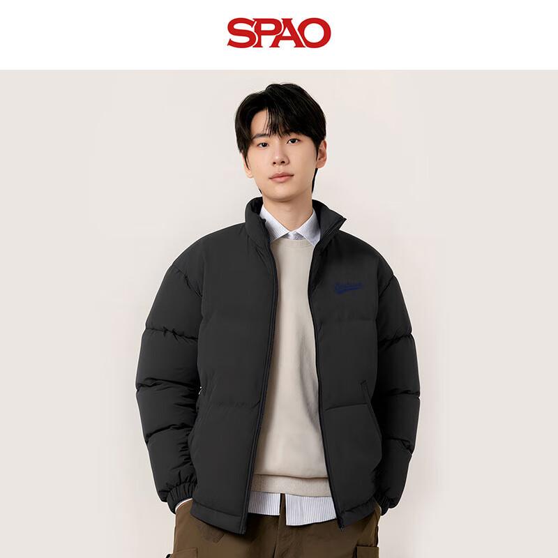 SPAO Kurtka Pikowana Unisex z Kołnierzem Stojącym