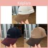 Corduroy Baseball Cap For Women With Embroidered Letters And Wide Brim For Casual Fall Wear