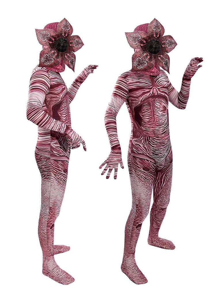 Stranger Things Man-Eating Plant Halloween Cosplay Jumpsuit