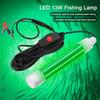 13W LED Fishing Lights DC 12-24V AC 36V-48V Fishing Finder Light  Submersible Boat Night Lishing Lamps Attract Squid Krill Light