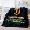 Juventus Customize Your Name Blanket Throw Personalized Blanket Comfortable Throw For Picnics Bed Couch Seaside Four Seasons Universal