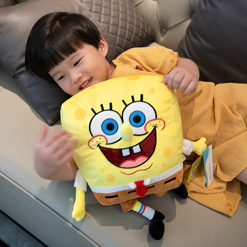 Genuine Anime Spongebob Squarepants Patrick Star Squidward Eugene H. Krabs Gary Kawaii Cartoon Stuffed Plush Toys Birthday Gift