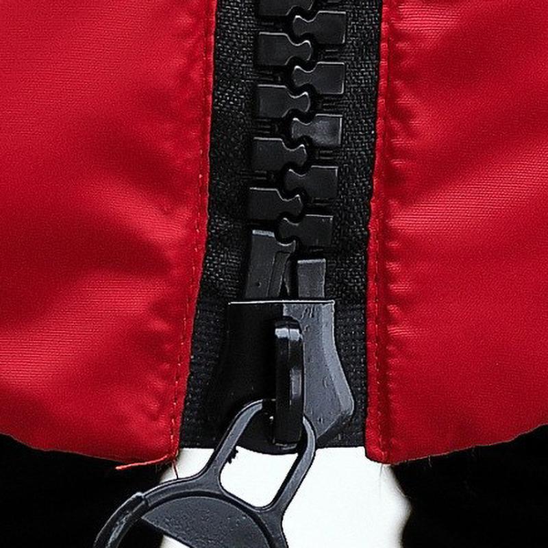 Women's Down Parkas Winter Jacket Fur Collar Thick Slim Coat Fashion Hooded Cotton Outerwear Long Winter Women Coat