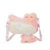 Crocodile Plush Toy Bag With Soft Short Plush For Kids And Teens