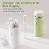 Set de 4 sticle dispenser de călătorie 4-în-1 etanșe Recipiente rotunde din plastic reîncărcabile Potrivite pentru șampon, balsam, gel de duș, loțiune