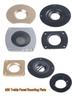 Black Speaker Decorative Ring and Fixing Bracket with Tweeter Panel Cover