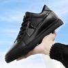 Fashion Sneakers Man Elevator Shoes Height Increase Insole 10cm White Black Taller Shoes Men Leisure Fashion Leather Sports Plus Size 44