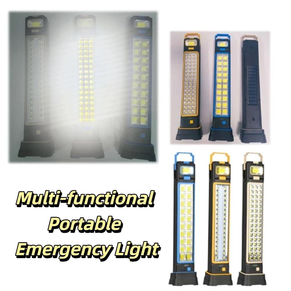 USB Rechargeable Solar-Powered Lamp Magnetic Base Work Light USB-C Flashlight  Multi-Function