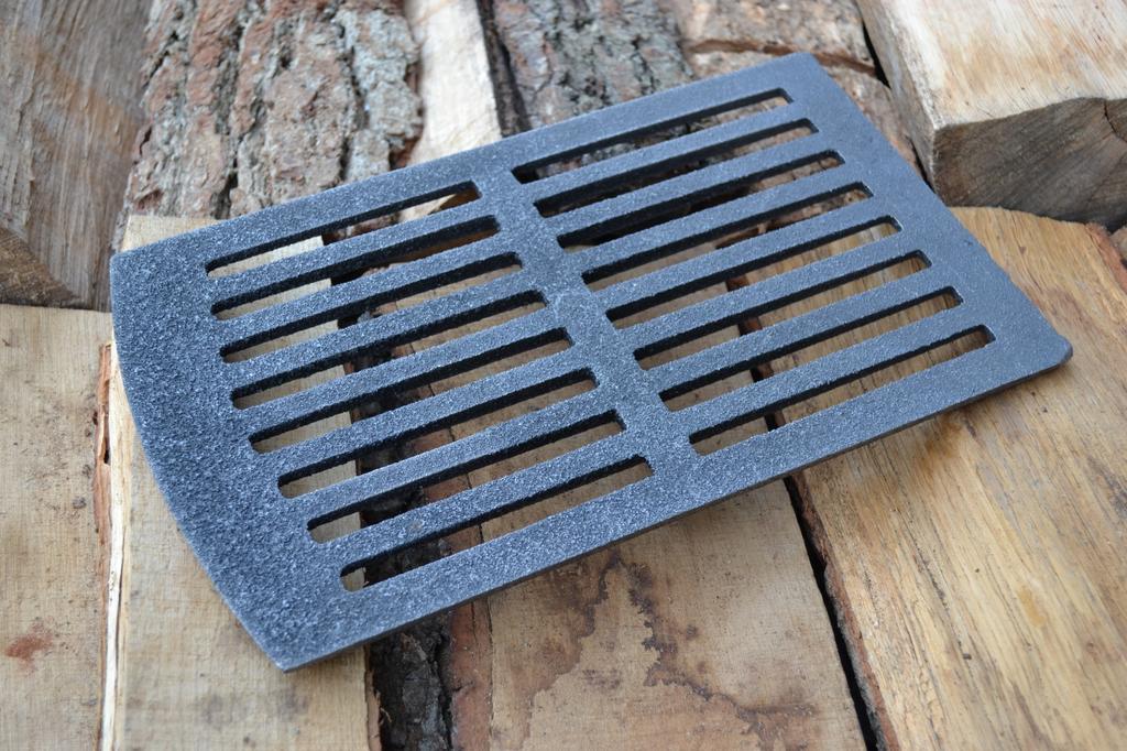 Ca173 - 32,2 X 19 Cm - Ruszt Żeliwny Do Pieca, Kominka, Kuchni