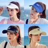 RICYGVM EmptyTop Sun Hat For Women Outdoor Sports Running Headless Hats Unisex Hollow Breathable Duck Tongue Cap Sunshade Visors