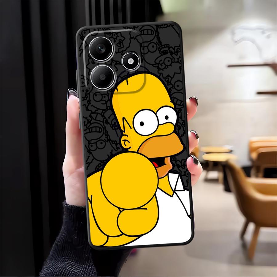 Cute S-simpsons Funda Phone Cover Case for Xiaomi Redmi Note 7 8 11s 12s 13 Pro Plus 10 9 12 Pro 10S 9S 14 11