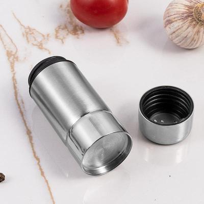 Outdoor-Gewürzflaschen Outdoor-Edelstahl-Gewürzflaschen Tragbare Gewürzbehälter für Salz Pfeffer Zucker
