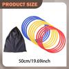 12 Agility Rings for Balance And Coordination Exercises, Jump Rope Games.