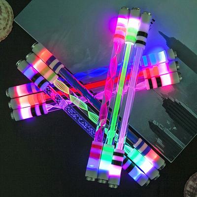 Creative Spin Toy Release Pressure LED Svítící otočné pero Rotační pero Rotační speciální pero