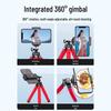 Octopus Phone Holder & Tripod for Selfies, Live Streaming, and Photography - Mini Smart Gadget