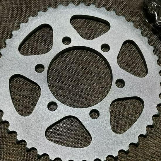 Compatible with Kawasaki 175: SK175 Chaoying SDH125-38A Front & Rear Sprockets Chain Set