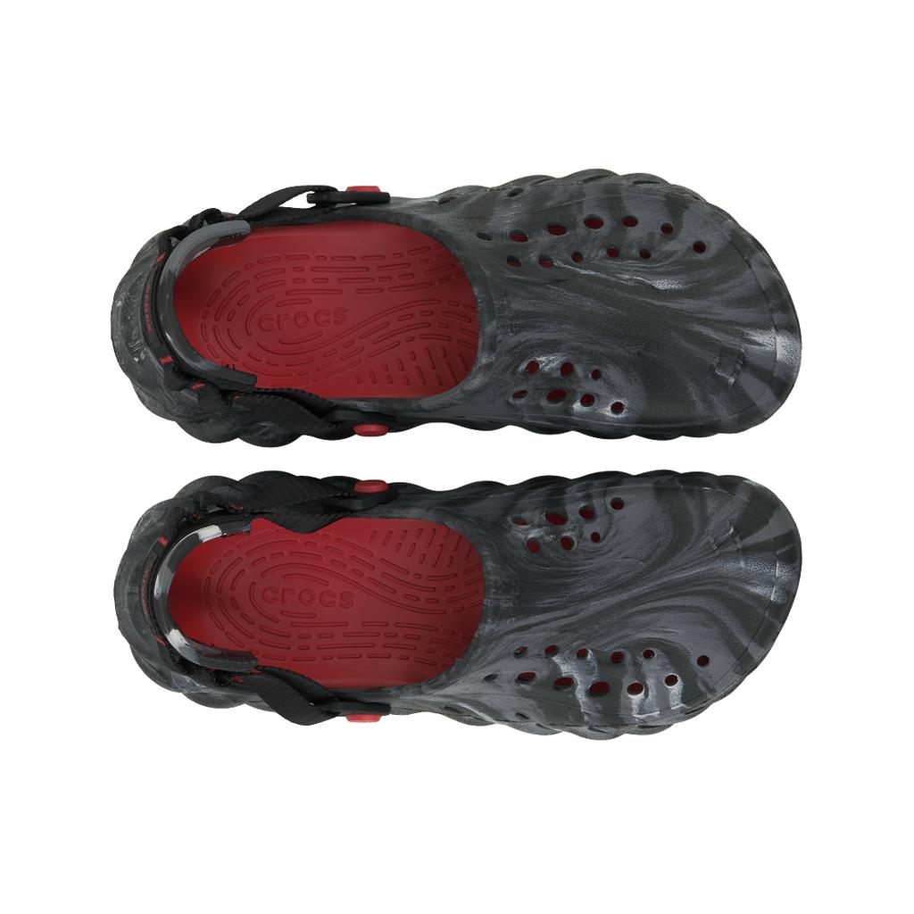 Crocs EVA Non-Slip Durable Beach Sandals Unisex Sandals Black 208454-0X9