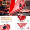 Thick Shockproof Silicone Clear Phone Case For iPhone XR XS Max X SE 2022 SE 2020 8 7 Plus 13 14 15 Protection Case Back Cover