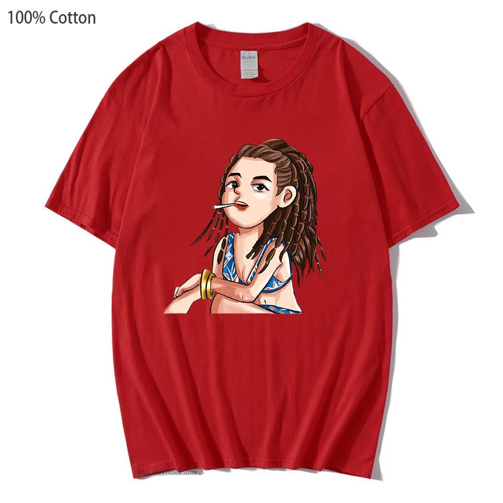 Kuina Hikari Tshirts  Anime Alice In Borderland T-Shirts Women Harajuku Tees Short Sleeve Clothes Men Y2k Shirt Cotton Tops