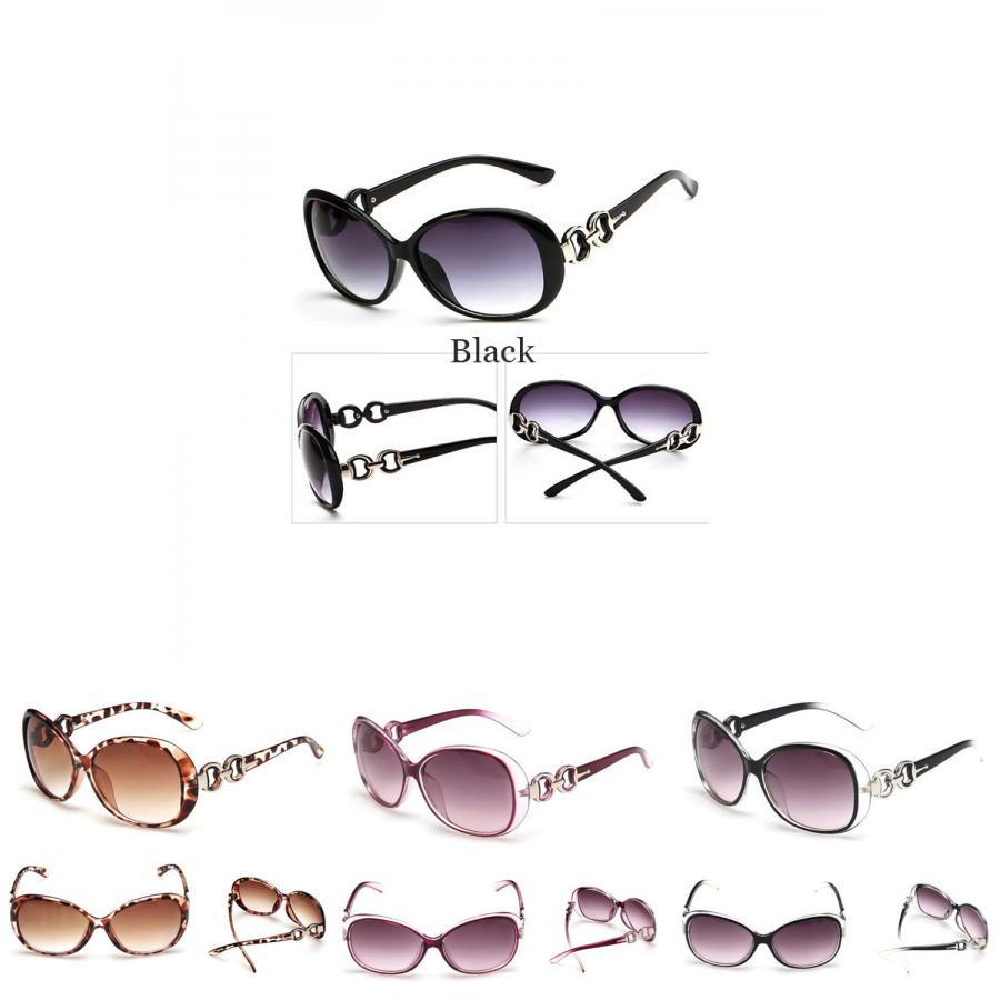 Fashionable Retro Style Sunglasses For Women Resin Lens Pc Frame New Design