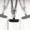 USB Cable Multi Charging Cord PD 60W Fast Charging Data Cable 2-in-1 for Apple Type C Devices Phone Hanging Rope Charging Cable Data Transfer