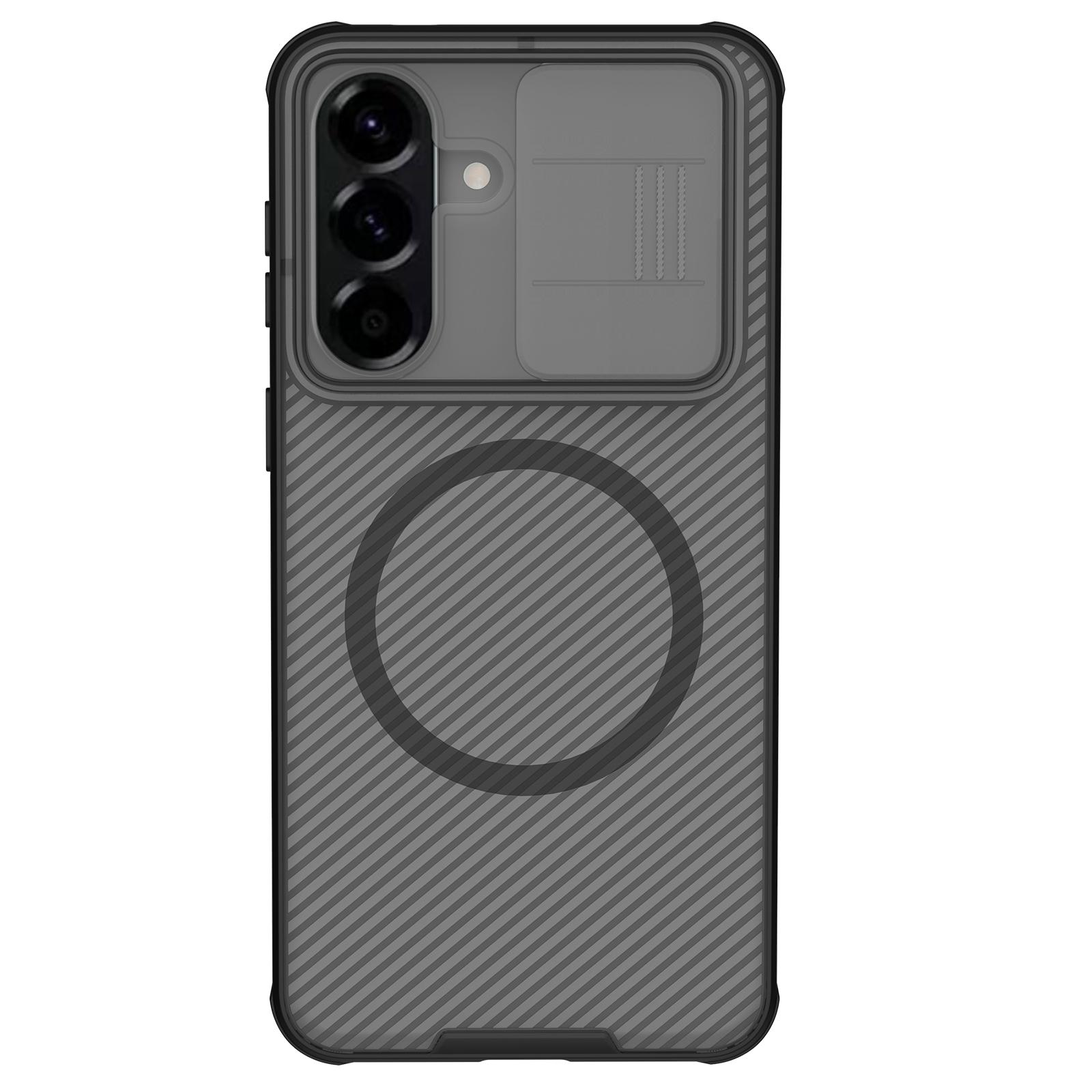 

NILLKIN for Samsung Galaxy A57 Phone Case CamShield Pro Magnetic Case Camera Protection Slide Cover Samsung Galaxy A57 прозорий колір чорний