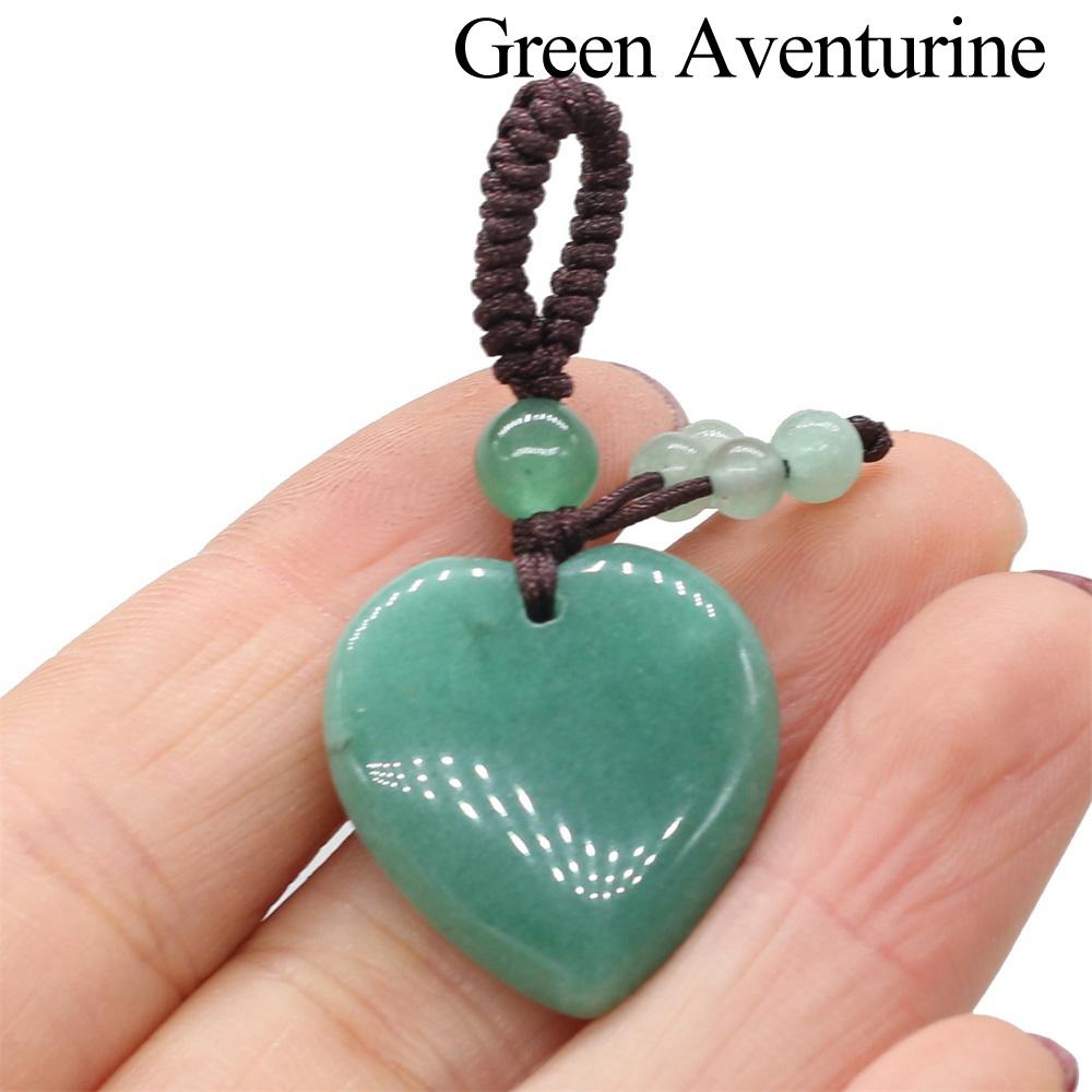 1 szt. breloczek do kluczy z kamienia naturalnego w kształcie serca, breloczek z kryształu uzdrawiającego Reiki w stylu Ins, z agatu, ametystu, kamienia szlachetnego, dla kobiet, biżuteria, prezent na Dzień Matki, Dzień Ojca