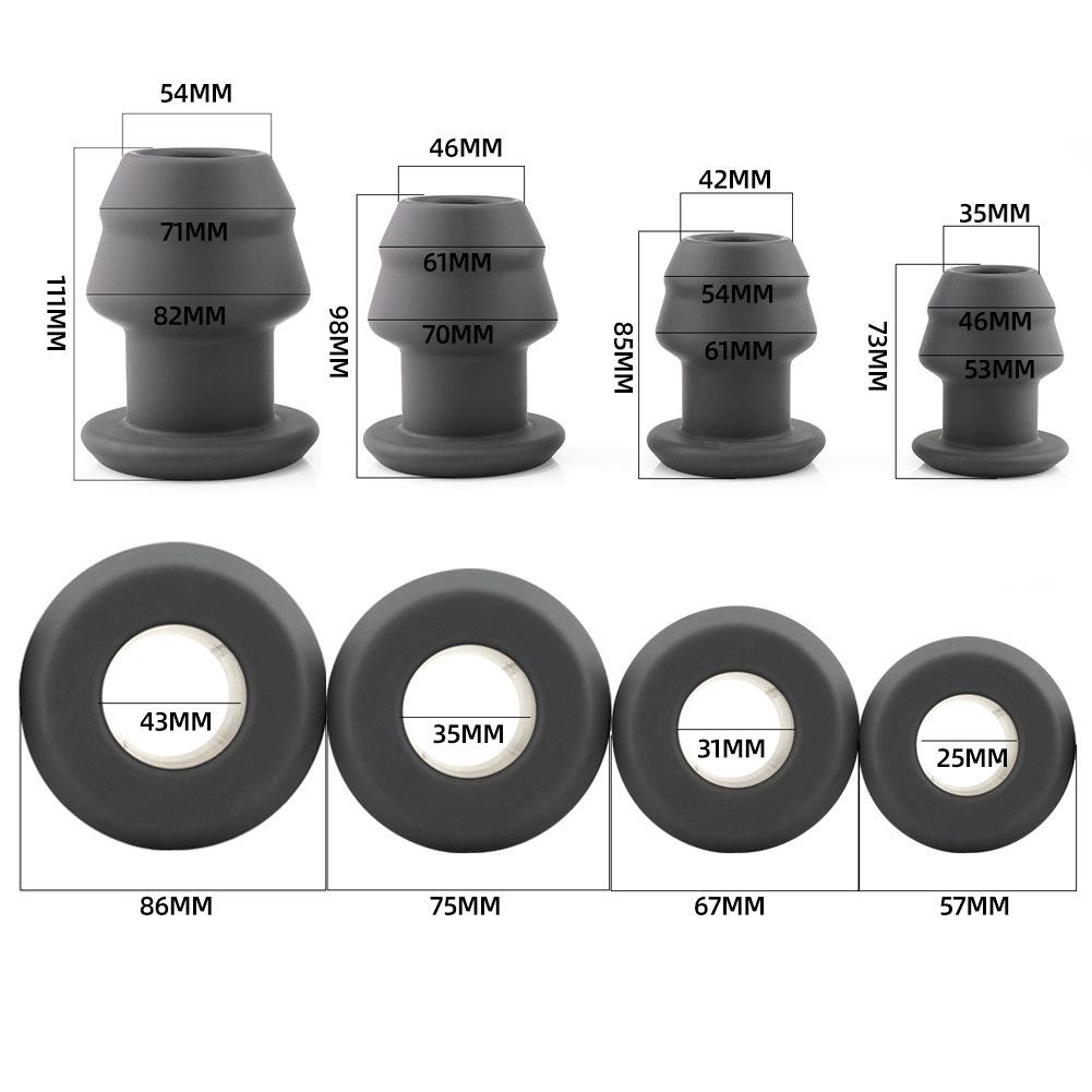 Hintergarten Silikon Analplug & Stimulator - Erotisches Vergnügen & Trainingsspielzeug
