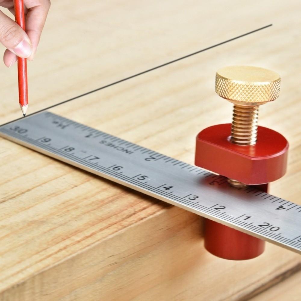 19/20mm Size Bench Stop Block Non-Slip Surface Tenon Positioner Block For MFT Workbench