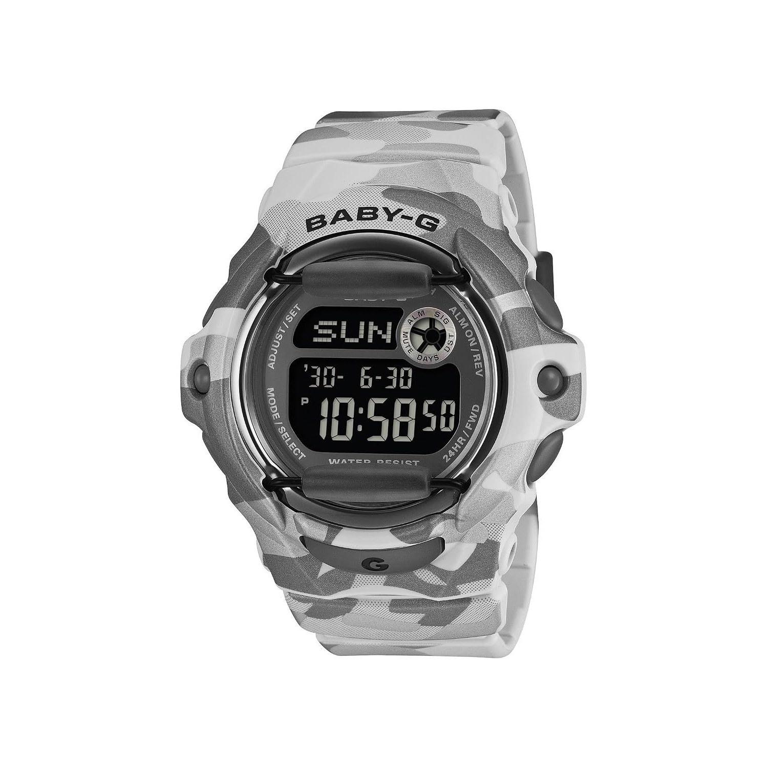Casio Wristwatch Baby-G Domestic Genuine Product BG-169CMB-8JF Ladies Gray