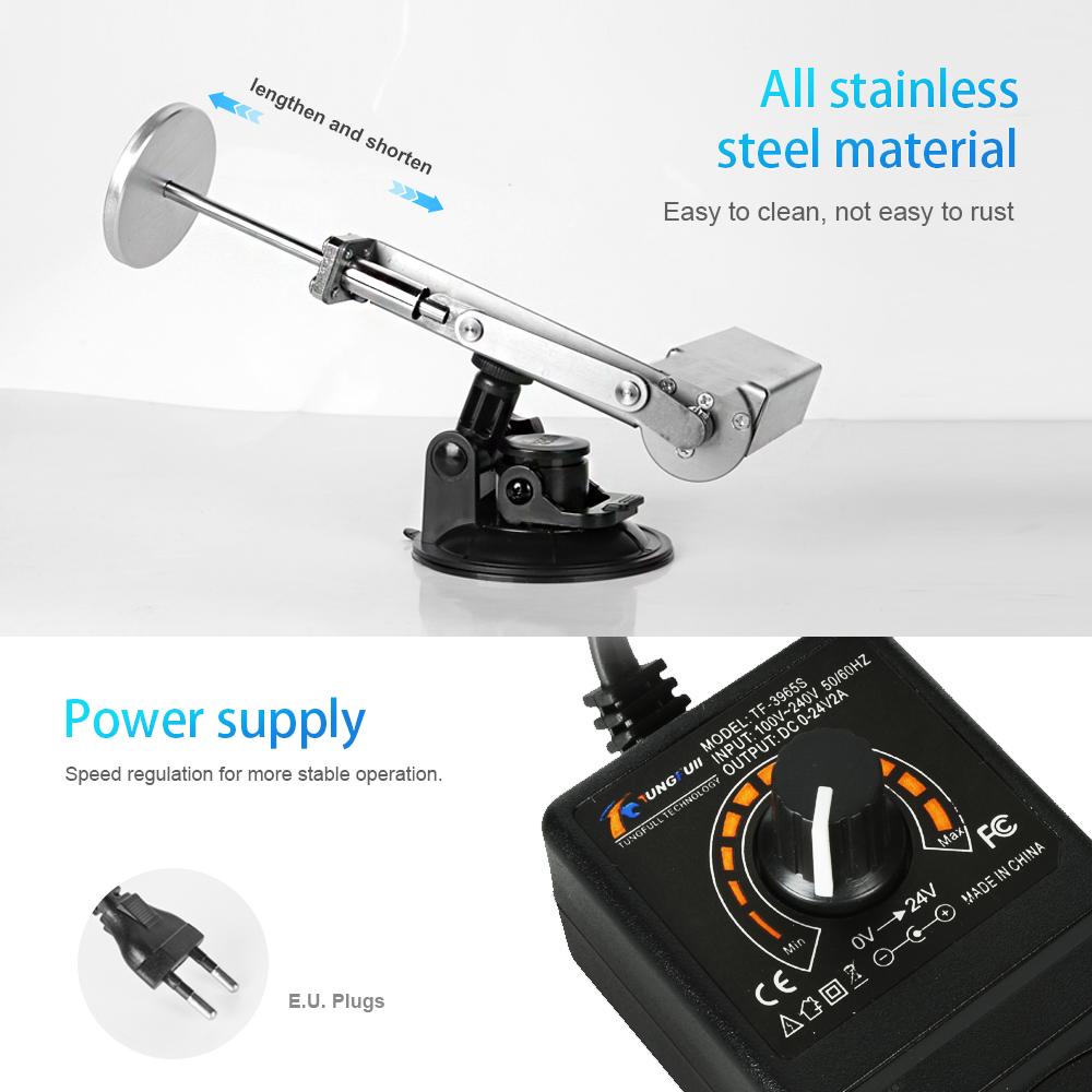45mm Stroke Mini Telescopic Linear Actuator 3-24V 2A 30-400RPM Reciprocating Mechanism Telescopic Linear Actuator