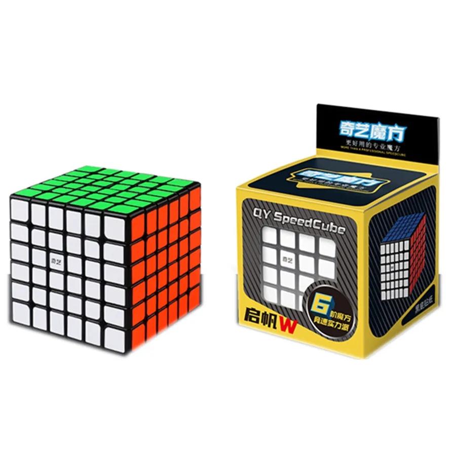 

Qiyi Qifan W 6x6 Black Sticker Version 6x6 Magic Cube 6Layers Speed Cube Professional Cubo Magico Puzzle Toy For Children Kids чёрный