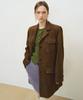 Iulai Soboro Nubuck Coat Espresso Brown